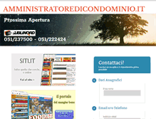 Tablet Screenshot of amministratoredicondominio.it